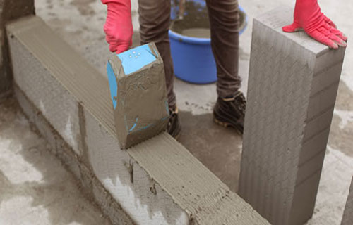 Aditt & Mintt Industries Pvt Ltd located in Hyderabad with brand name HI BUILD manufactures AAC Blocks, AAC Panels & Jointing Mortar